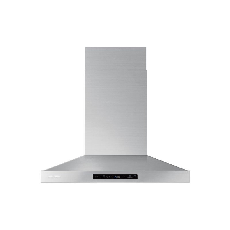 Hotte murale convertible 30 pouces 600 CFM avec Wi-Fi, Acier inoxydable