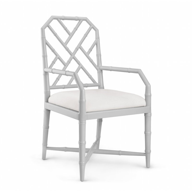 Jardin Upholstered Arm Chair, Gray