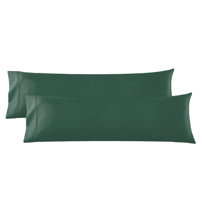 Nestl 1800 Thread Count Body Pillowcase, Hunter Green
