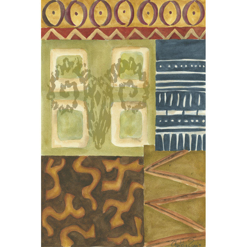 Tribal Spirit I by Chariklia Zarris - Wrapped Canvas Art Prints, 46cm H x 30cm W x 3.8cm D