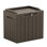 Coffre de terrasse verrouillable 32 gallons avec siège Devoko