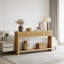 Table basse, table longue moderne, canapé en bois