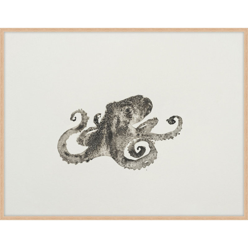 Ocean Creatures 4 Print by Kim Kimbro, 15.54" H x 19.54" W
