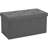 30" Folding Storage Ottoman Bench, Ottomans with Storage