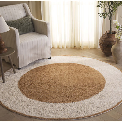 Tapis ivoire / brun clair Easy Care 220