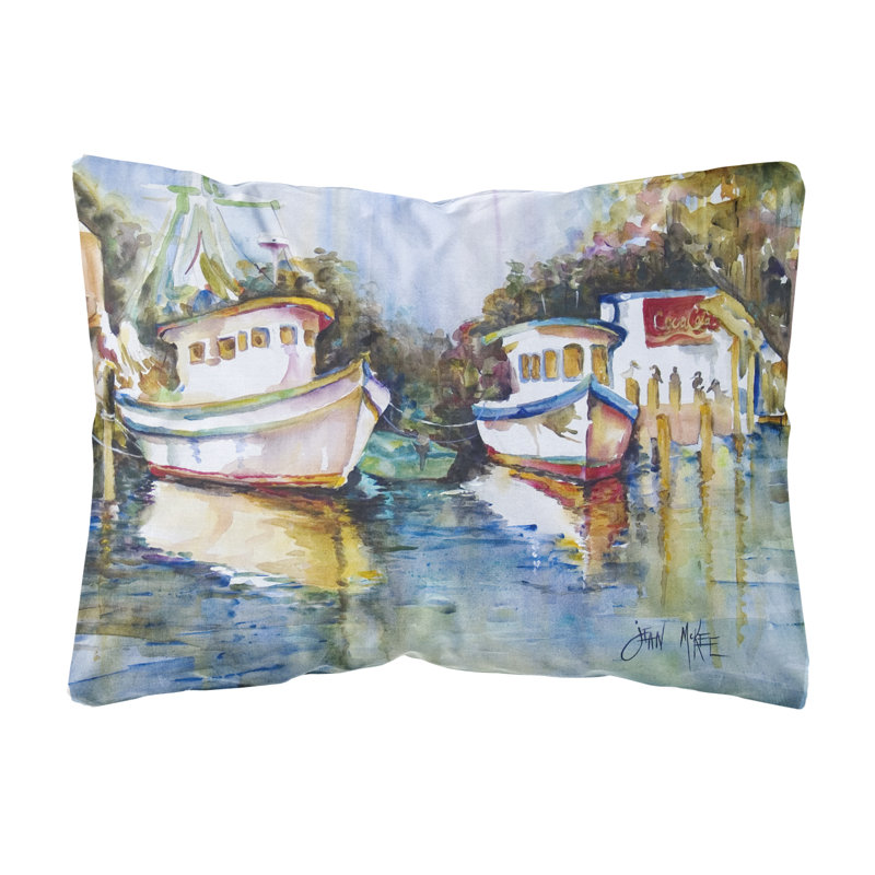 Coussin décoratif intérieur/extérieur fish market