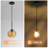 1-Light Pendant Light with Threaded Lampshade for Kitchen Island-548358881