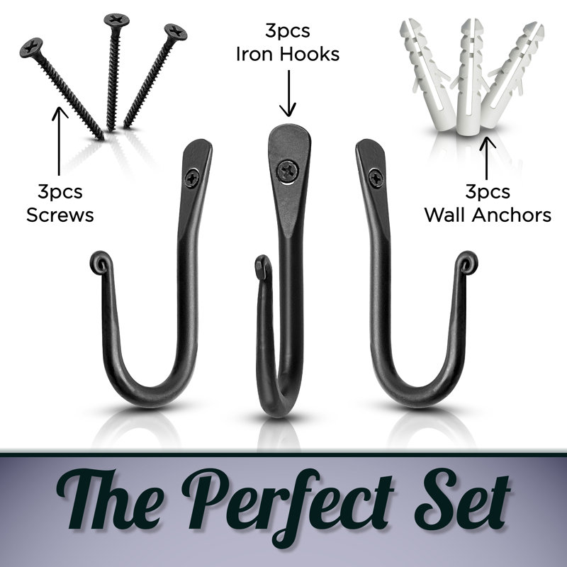 Karamjeet Iron Wall Wall Hook