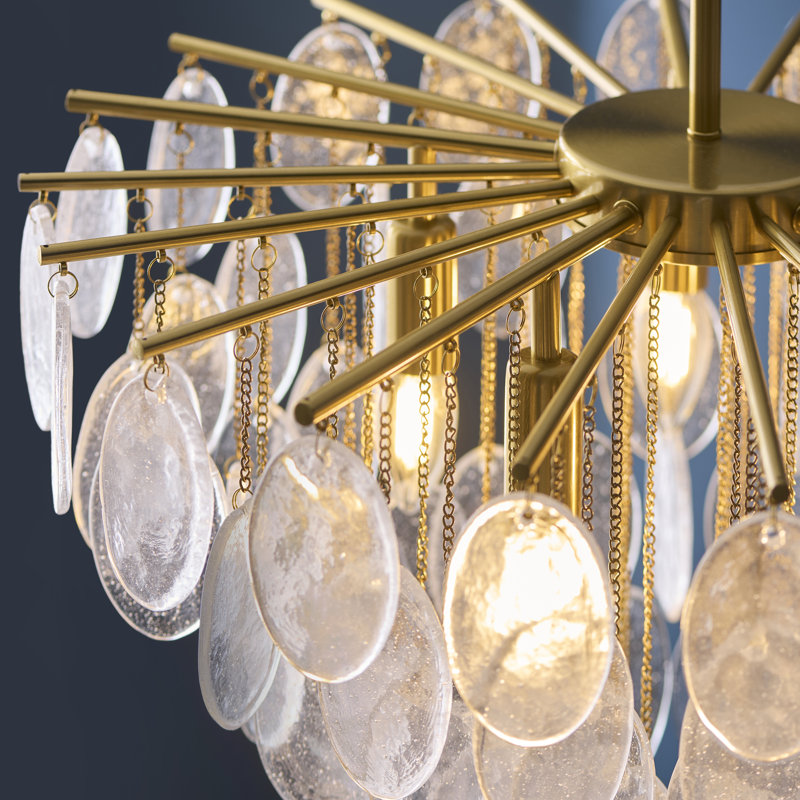 Leonie 3 - Light Unique/ Statement Chandelier, 5