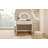 39" Makeup Vanity Table With Mirror Touch Screen Lighted Mirror