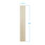 Plancher stratifié l 9,25 po x L 60 po x 12 mm Lininge-91021411