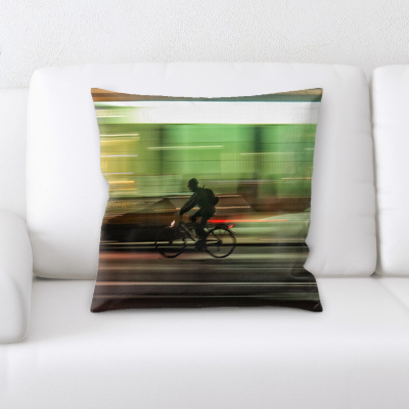 Coussin décoratif flou