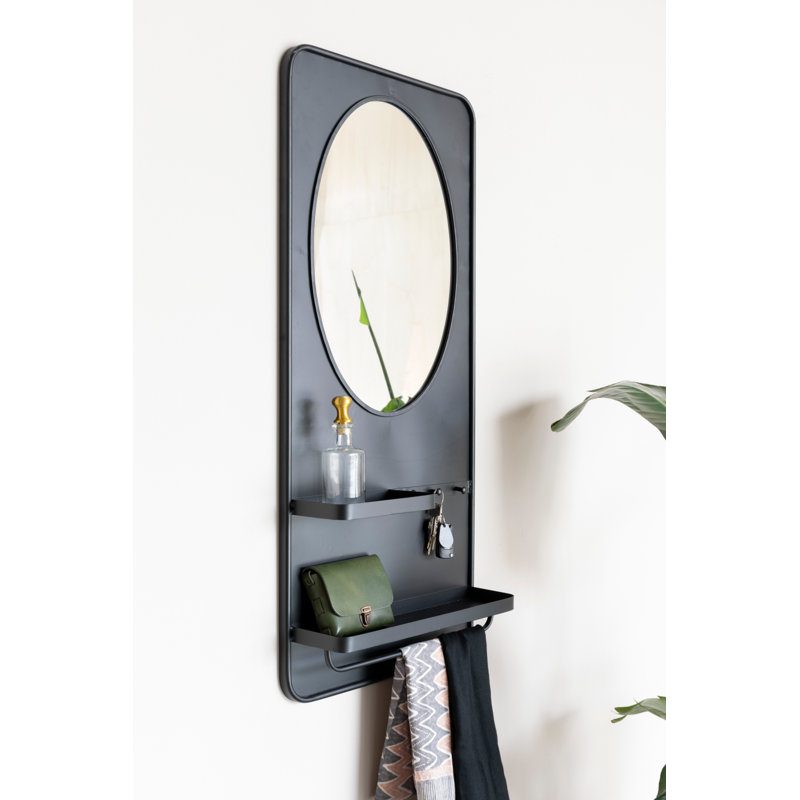 Pascal Rectangle Iron Wall Mirror