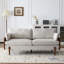 Canapé Mid-Century moderne beige