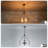 5-light Drum Chandeliers With Textured Glass -844178650