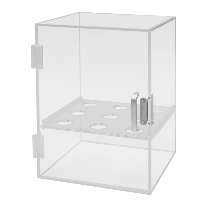 Porte-crème glacée, vitrine en acrylique transparent, porte-crème glacée 9 trous