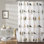 Rideau de douche simple Rowley Birds