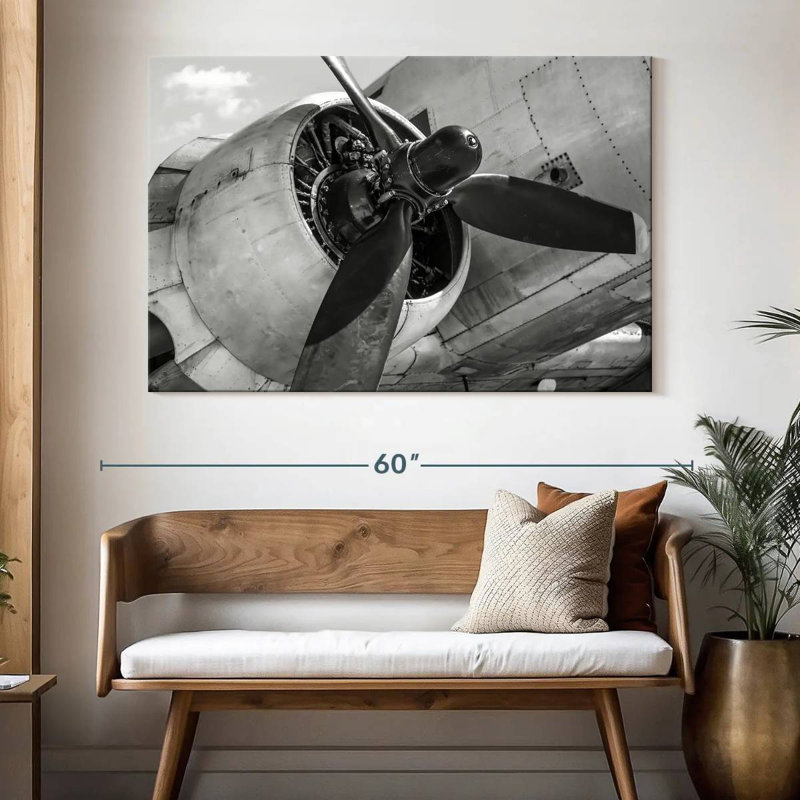 Mehar Plane Propeller, 34" H x 51" W