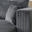 Canapé modulaire en velours côtelé peu encombrant - mousse moulée par compression, modulaire-2003016628