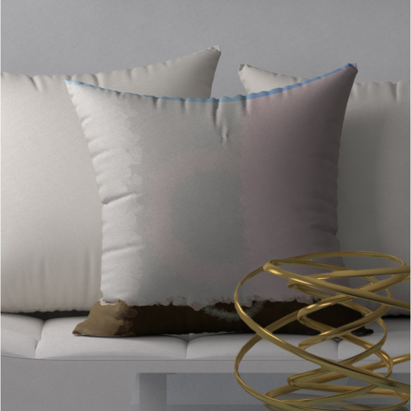 Reversible Throw Pillow, 18" x 18"