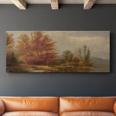 Série paysage - DCCXLVII - Toile tendue avec châssis - Prêt à accrocher