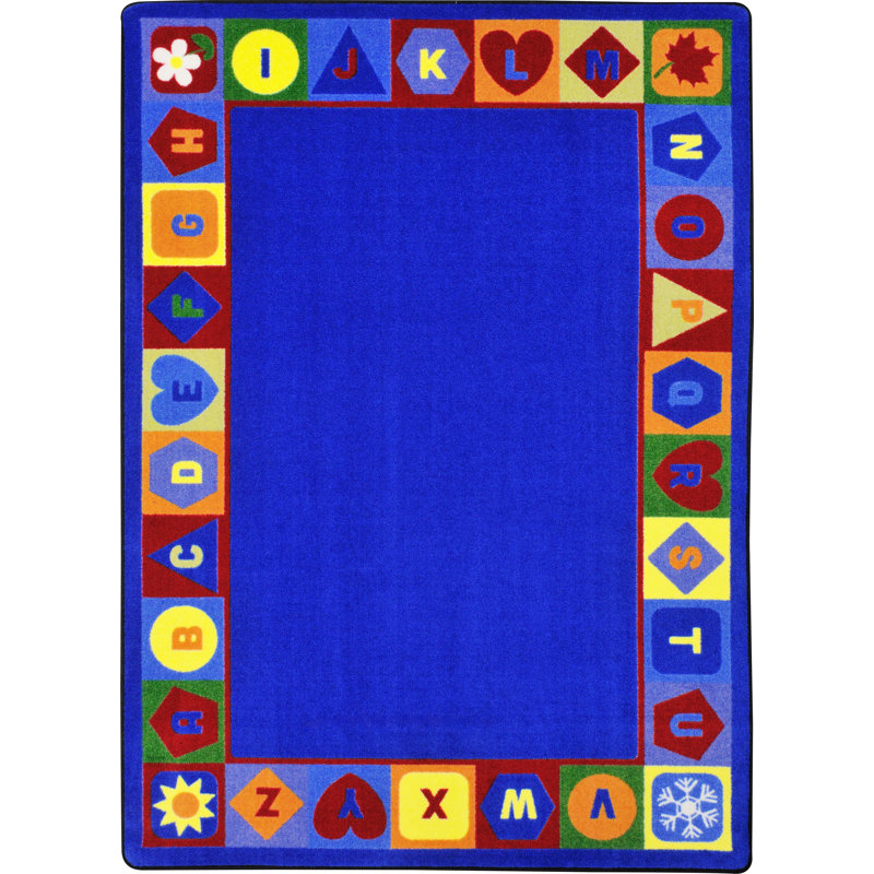 Tapis alphabet Kid Essentials, Rectangle 5 pi 4 po x 7 pi 8 po