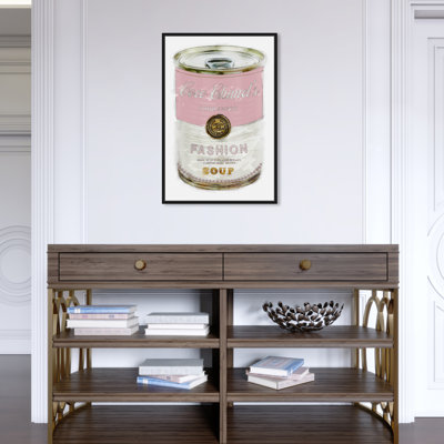 " Fashion And Glam Fashion Soup Pink Soup Can "