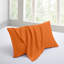 Taies d'oreiller en microfibre brossée facile d'entretien avec fermeture à enveloppe par Lotechicw Orange-119843533-120141873
