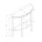 Accent Table, Console, Entryway, Narrow, Sofa, Living Room, Bedroom, Brown Laminate, Contemporary, Modern