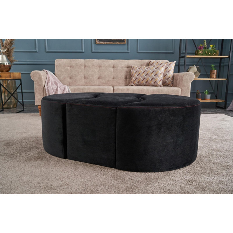Pouf, Gris anthracite