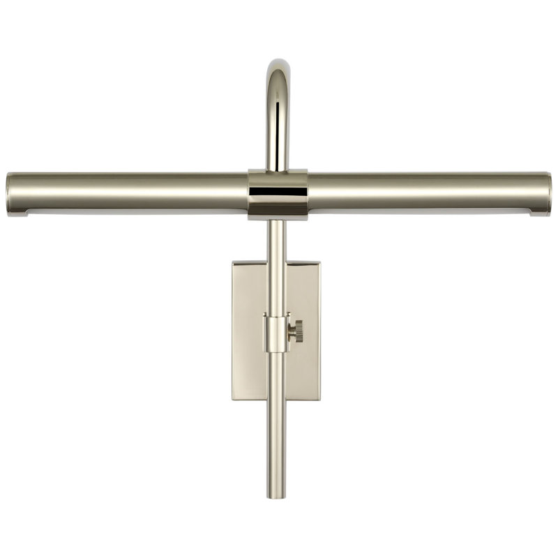 Thomas O'Brien Kidd 9" Frame Mount Picture Light, Polished Nickel