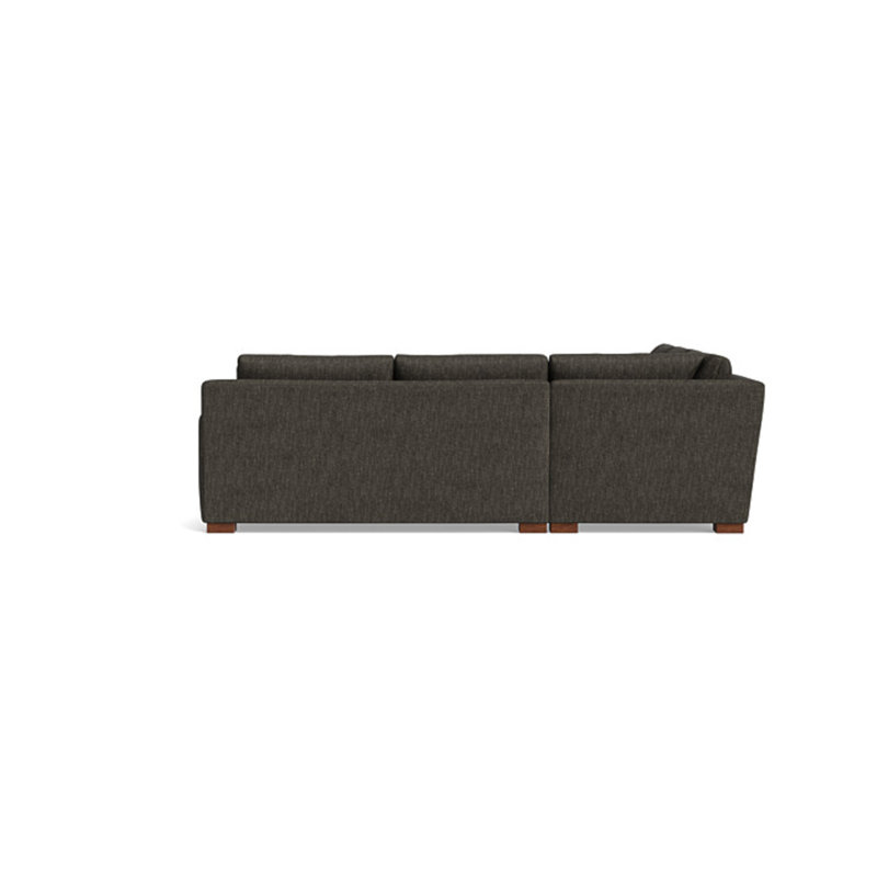 Catalina Sectional, Performance Weave - Onyx, Left Hand Facing
