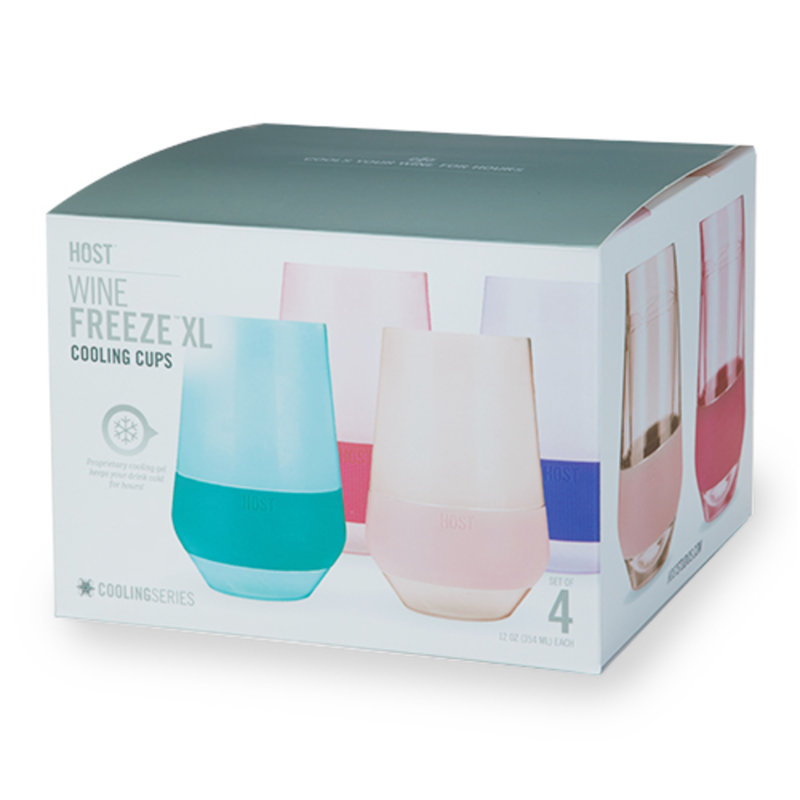 Chilling Wine FREEZE XL, Pink/Teal/Purple, 4