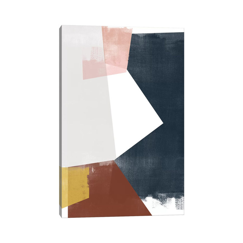 Multi Plane II by June Erica Vess - Wrapped Canvas Print, 30.48cm H x 20.32cm W x 1.905cm D