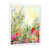 Impression blanche sur toile encadrée