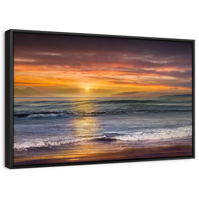 «Sundown Descanso Beach», reproduction sur toile