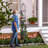 7 ft. Powder-Coated Steel Garden Obelisk Trellis-877667461