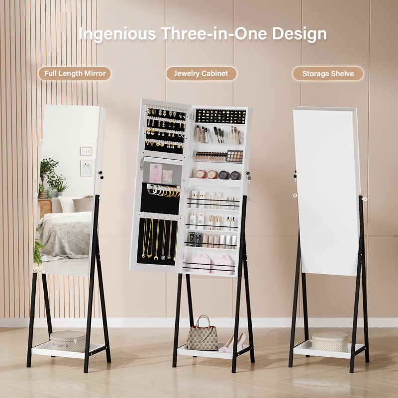 Accessory Mirror Cabinet With Tri-Color Lighting