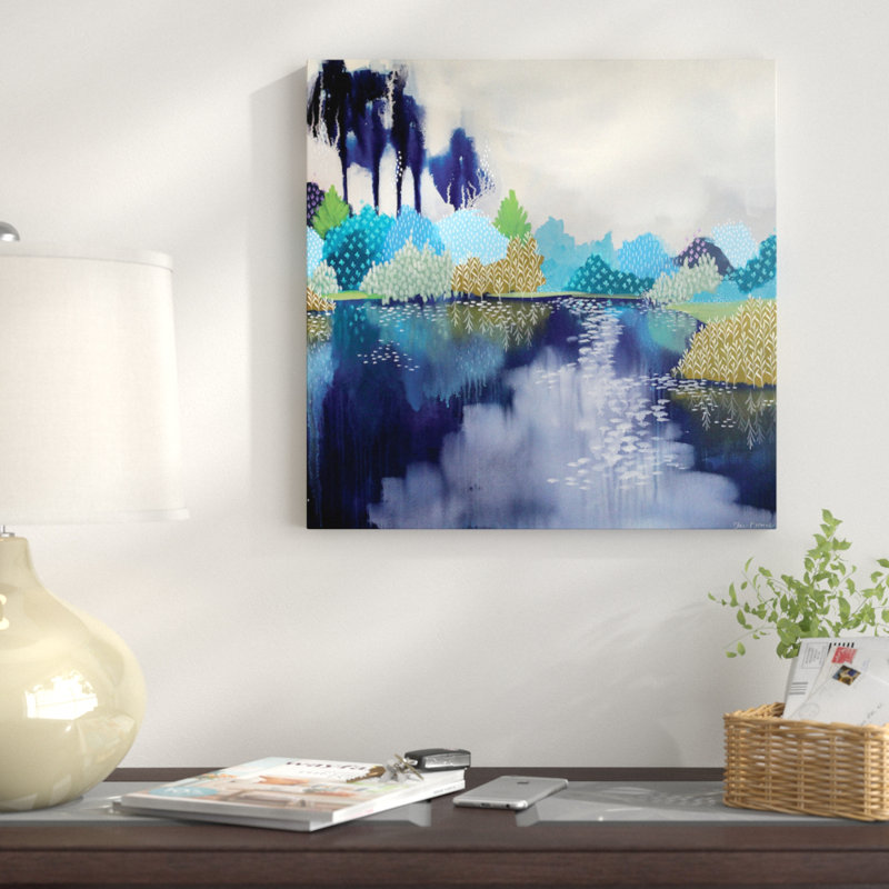 "The Hole Hole" par Clair Bremner, reproduction d'art graphique sur toile, H 26 po x l 26 po x P 1,5 po