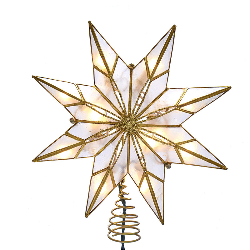 9.38'' Astrology & Stars Lighted Tree Topper