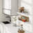 2-Piece 9.3" Extra Deep Wood Floating Shelves, Modern Design Wall Mount Display Shelves-384506195-384319187