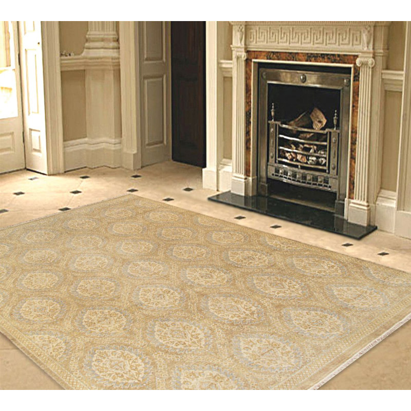 Hand Knotted Wool Oriental Indoor Rug