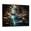 Impression sur toile encadrée, "Brown Canal"-1152192132-1152190962