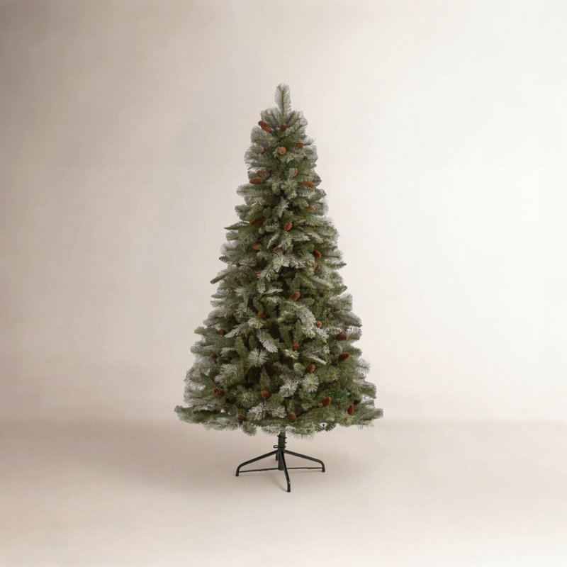 Arbre de Noël artificiel pin vert, H 7 pi