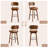 Ikhlas Swivel Bar Stool (Set of 2)-502667047-502667046-502667045