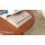 CORIN 20" White Oak Side Table – Modern End Table for Living Room – Brown-1370268278