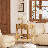Single-drawer Nightstand with Grooved Finish and Open Storage-43397998