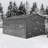 12X10 Ft Metal Garden Sheds Outdoor Storage Sheds Grey With Window-124907453