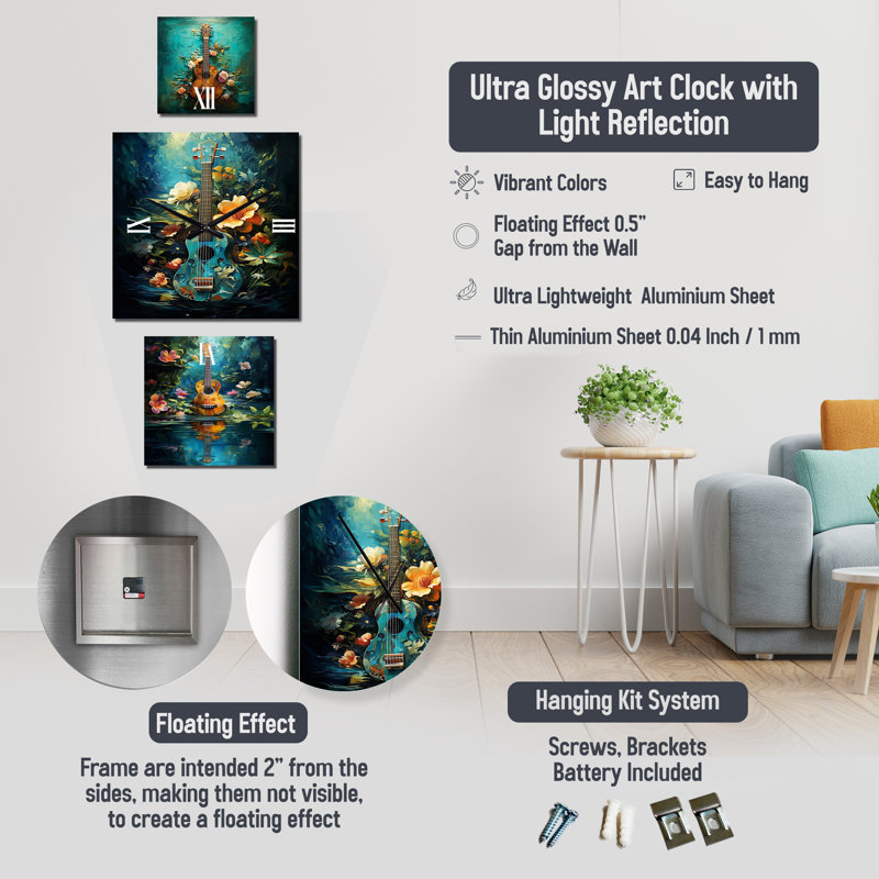 Giovany Metal Wall Clock