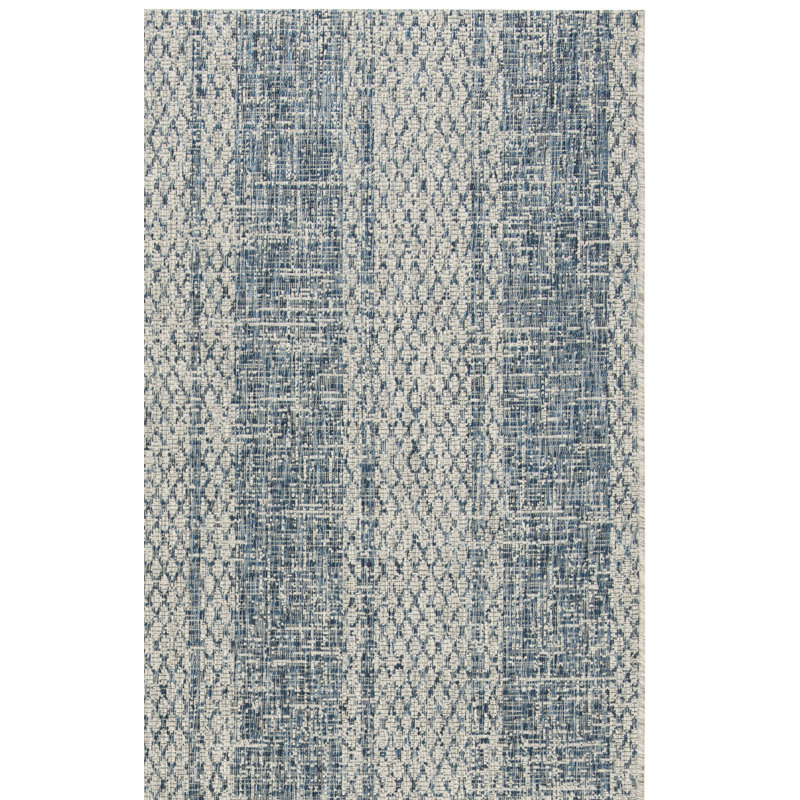 Tapis intérieur / extérieur à rayures Herefordshire Performance, Rectangle 9 pi x 12 pi